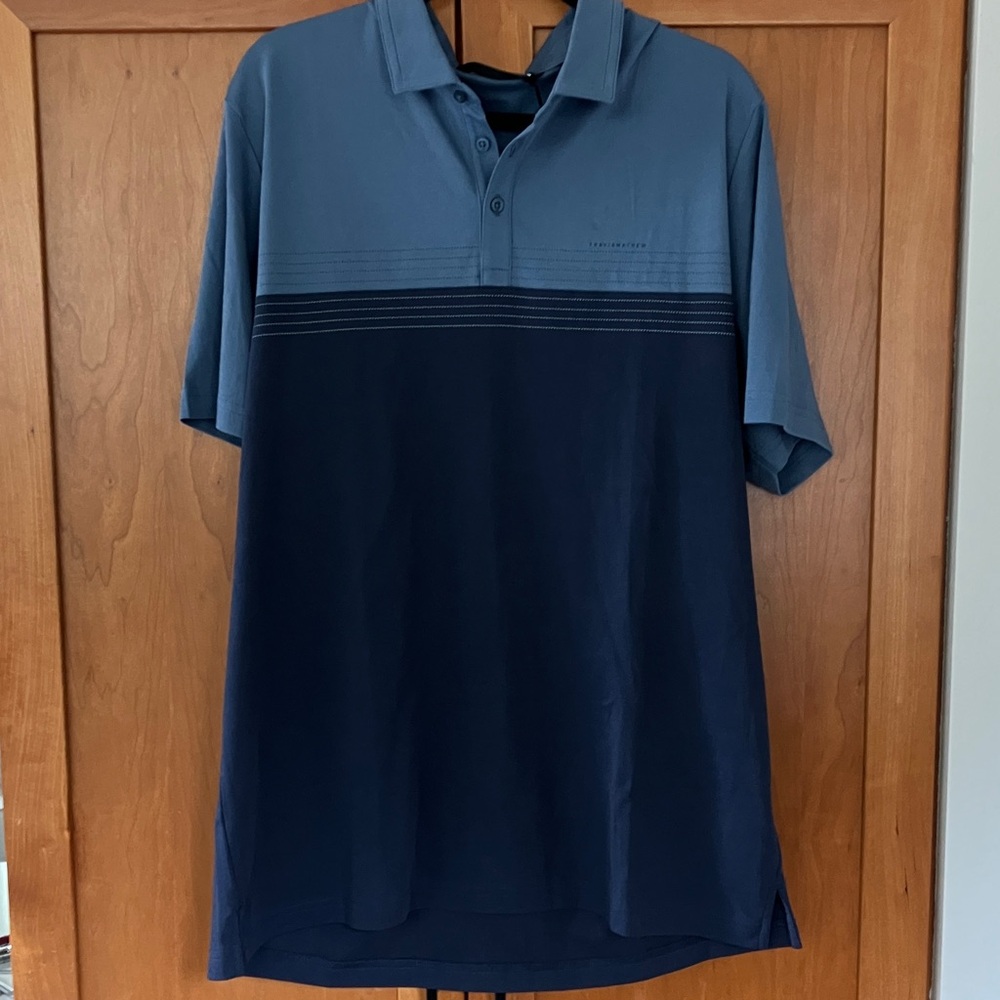 Travis Matthew Men's Blue Polo Shirt